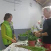 photo  christian riou et liliane pellard ont échangé des végétaux. 
