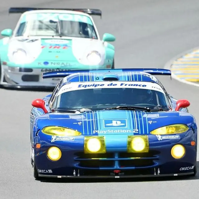 photo benoit tréluyer a redécouvert, en 2022, la viper gts-r.  ©  daniel fouray