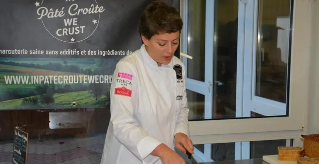 photo  émeline aubry, 4e ex aequo au championnat du monde 2021 du pâté en croûte, s’est installée à saint-maurice-lès-charencey.  &copy;  ouest-france 