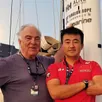 photo  maurice uguen est devenu team manager de premier skipper chinois à prendre le départ de la route du rhum. 