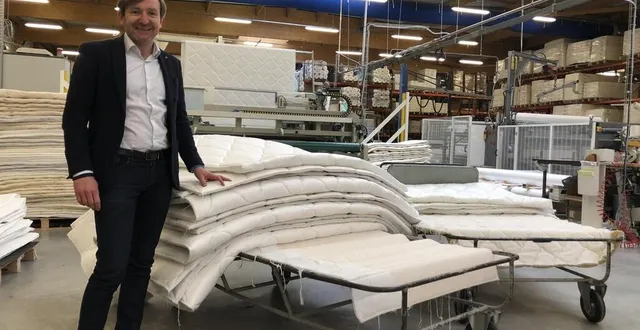 photo  laurent crépin, pdg de maliterie à neuville-sur-sarthe.  &copy;  photo le maine libre 