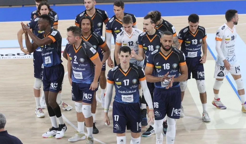 Tous Titres Volleyball. Ligue AM NantesRezé remporte le bras de