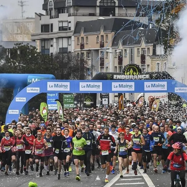 photo le départ sera donné en quatre vagues à partir de 13 heures le samedi 19 novembre.  ©  archives le maine libre – denis lambert