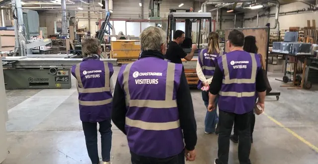 photo  chastagner a ouvert ses portes au public lors de l’événement « visitez nos entreprises en pays de la loire ».  &copy;  le maine libre 