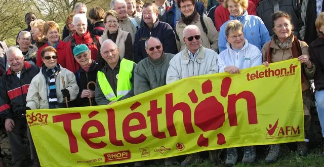 photo  les randonnées organisées par promenade nature sablé et l’atelier du temps libre existent depuis l’organisation du téléthon à sablé-sur-sarthe.  &copy;  archives ouest-france 