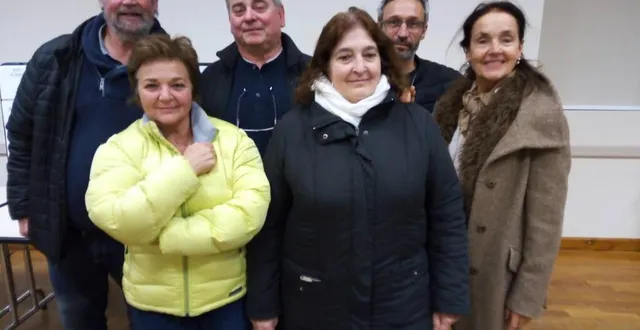 photo  le bureau a été constitué lundi soir. il se compose de (de gauche à droite) : didier leroy, martine grouas-sebag, jean-claude aveline, marie-pierre grosselle, bruno legeay-épineau et françoise besnard  &copy;  le maine libre 