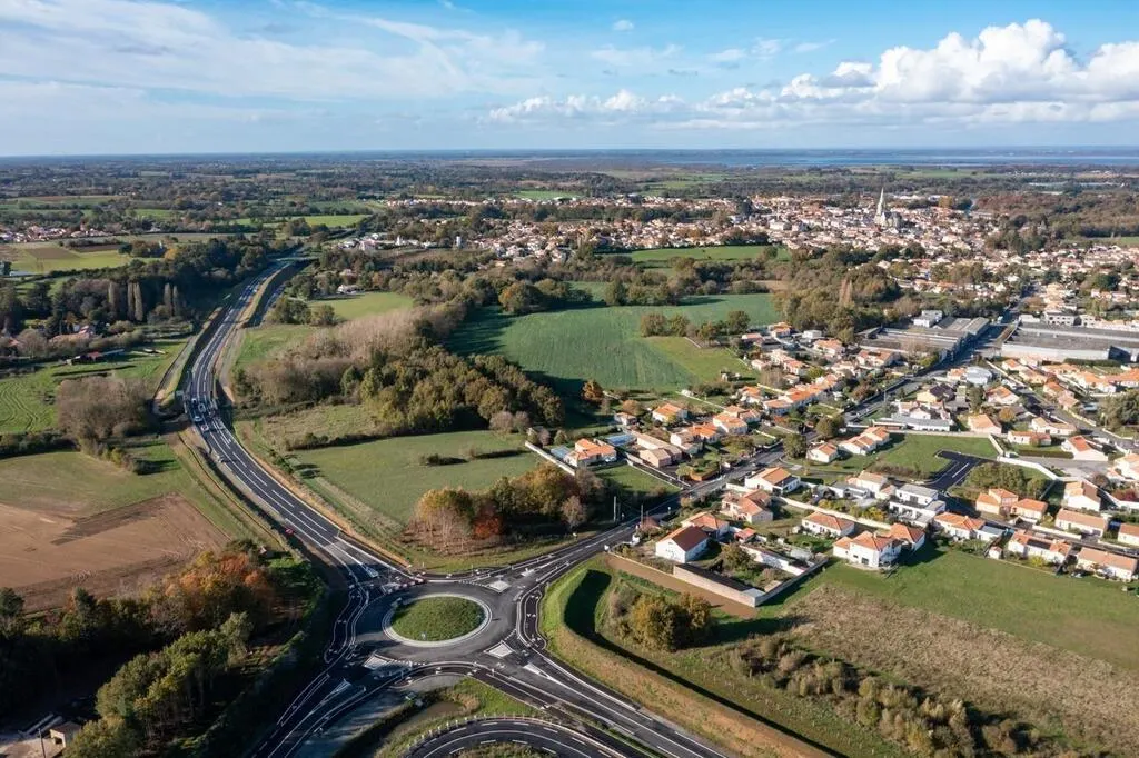 Le contournement sud de SaintPhilbert deGrandLieu vient d’ouvrir