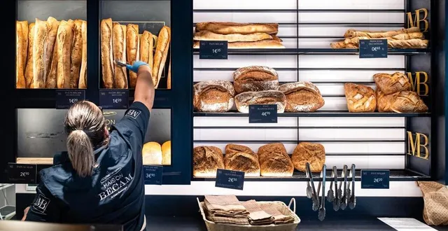 photo  maison bécam compte 20 boulangeries et 350 collaborateurs, comme ici à beaulieu-sur-layon.  &copy;  jérémy fiori 