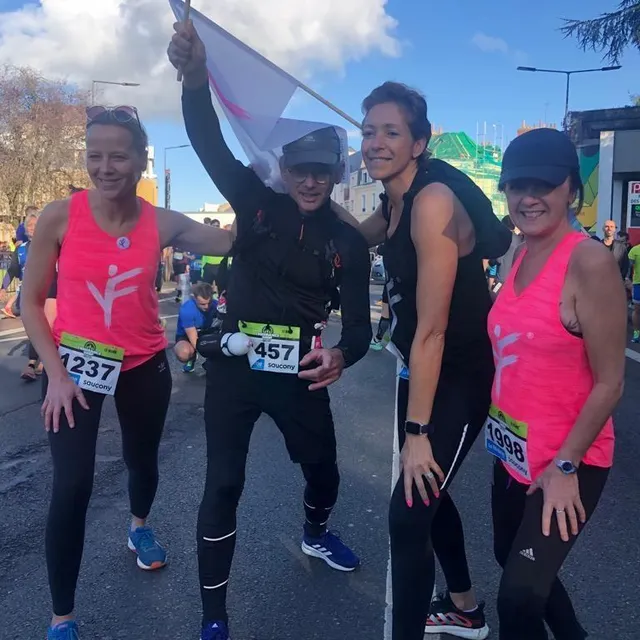 photo ambiance avant le grand départ du 10 km le maine libre  ©  photo le maine libre