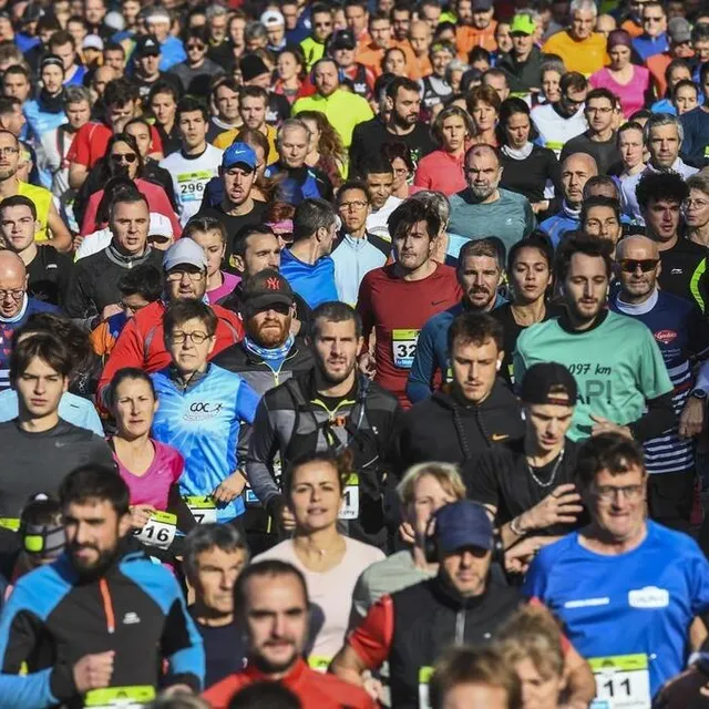 photo 3 3 375 coureurs étaient inscrits pour la sixième édition.  ©  denis lambert