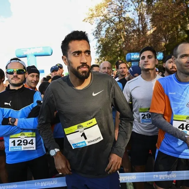 photo morhad amdouni a terminé la course en 39’54.  ©  denis lambert