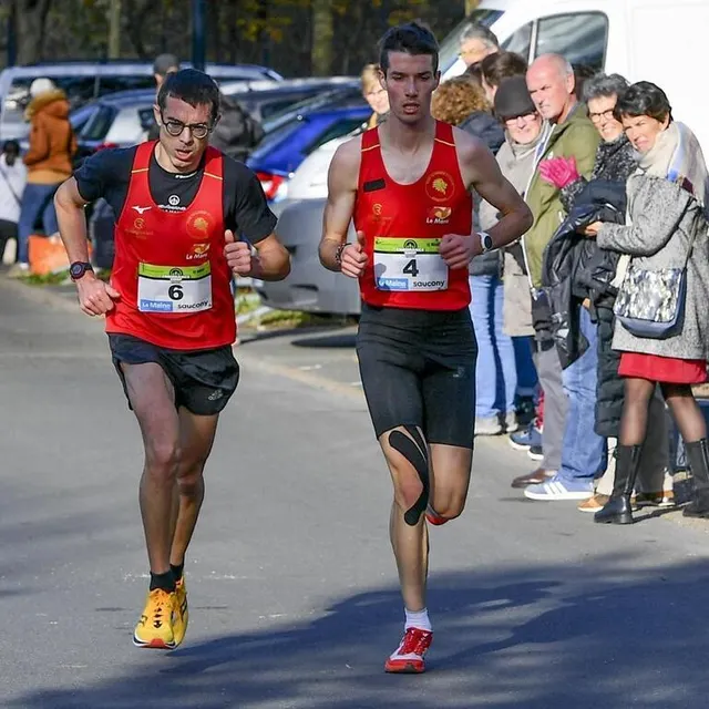 photo guillaume ruel (1er) et antoine exmelin (2e) unis dans l’effort.  ©  yvon loue