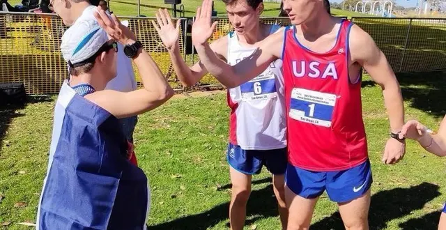 photo  jason david a remporté le titre mondial de cross en sport adapté, à san diego. le coureur d’arnage a été félicité par de nombreux coureurs handisport internationaux pour sa performance.  &copy;  marc truffaut 