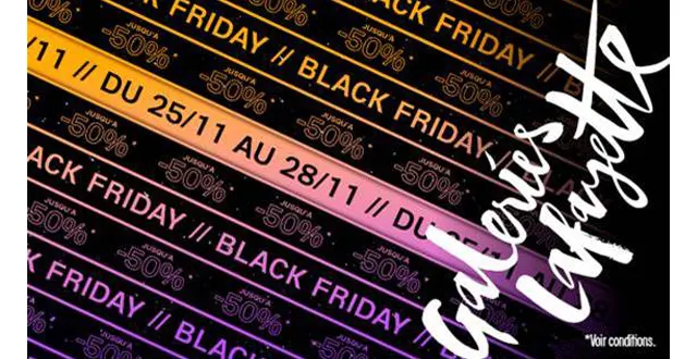 photo black friday aux galeries lafayette d’angers : des promos exceptionnelles du 25 au 28 novembre &copy; galeries lafayette angers