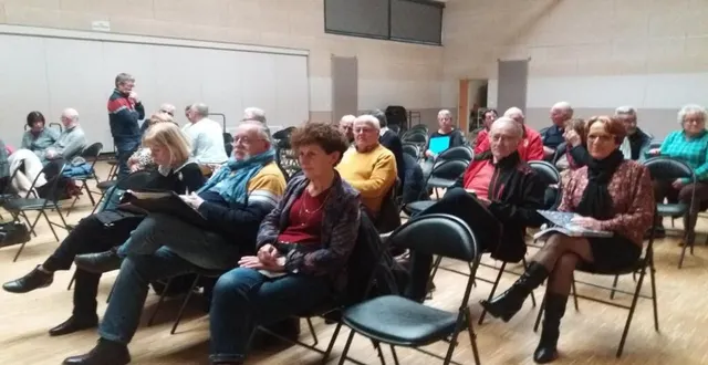 photo  les différents clubs sarthois de retraite sportive se sont retrouvés à spay pour l’assemblée générale du comité départemental.  &copy;  ouest-france 