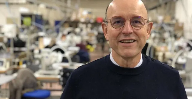 photo  marc pradal est le pdg de l’entreprise de confection kiplay, basée à saint-pierre-d’entremont.  &copy;  ouest-france 