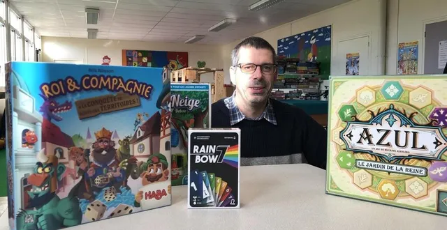 photo  manu, animateur à l’espace xavier-rousseau et organisateur du festival des jeux, est prêt pour cette 8e édition.  &copy;  ouest-france 