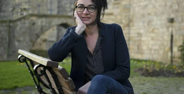 photo  la présidente du forum philo « le monde » le mans, nathalie prince.  &copy;  archives yvon loue 