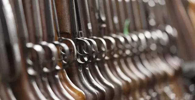 photo  selon les chiffres du gouvernement, il y aurait deux millions de français qui détiendraient sans autorisation des armes de chasse ou issues de la première ou seconde guerre mondiale. photo d’illustration.  &copy;  archives daniel fouray, ouest-france 