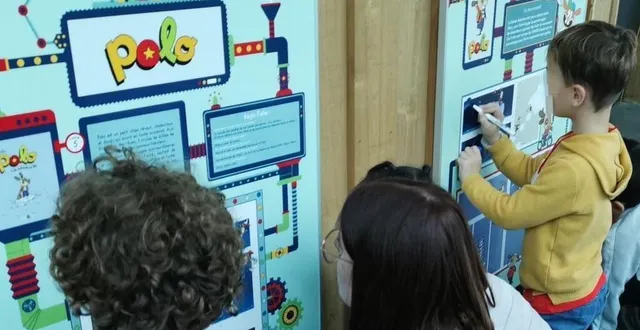 photo  les expositions ont du succès, les scolaires notamment en profitent.  &copy;  le maine libre 