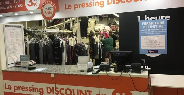 photo  catastrophe annoncée pour les clients de 5 à sec : fermeture le 10 décembre.  &copy;  ouest-france 