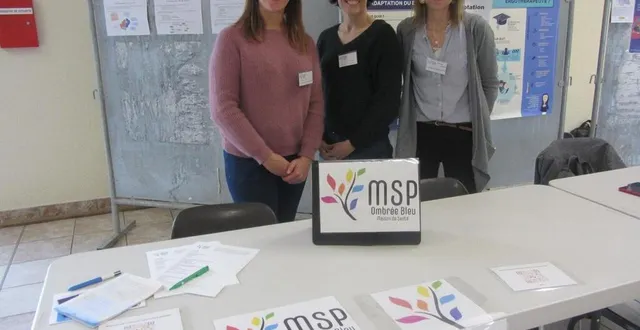 photo  de gauche à droite : sarah galisson, coordinatrice de la msp, anne mercier, médecin généraliste porteuse du projet et marie drouet, ergothérapeute.  &copy;  ouest-france 