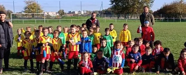 photo  cinquante enfants étaient réunis.  &copy;  le maine libre 