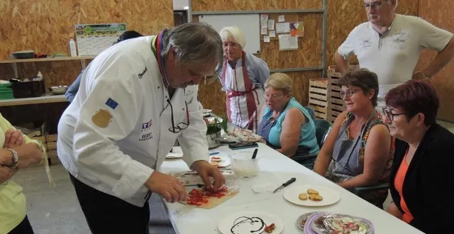 photo  le chef barbotin revient pour donner des idées de repas de fêtes.  &copy;  le maine liobre 