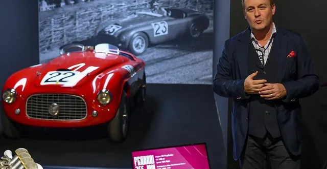 photo  fabrice bourrigaud, directeur du musée des 24 heures.  &copy;  le maine libre – yvon loué 