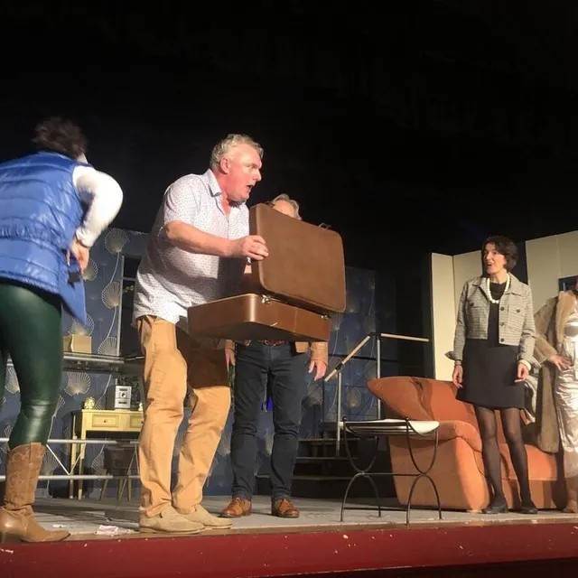 photo ce week-end, les comédiens de la troupe de théâtre de solesmes ont interprété une pièce de boulevard qui a beaucoup fait rire le public.  ©  ouest-france