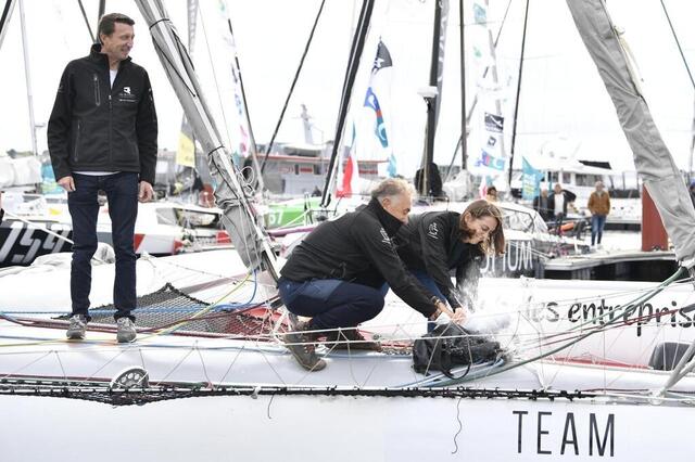 Route du Rhum. Le Malouin Fabrice Payen est arrivé : « J’ai fait la