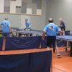photo  les quatre tables de jeu ont été occupées pour le tournoi dans la maison des associations. 