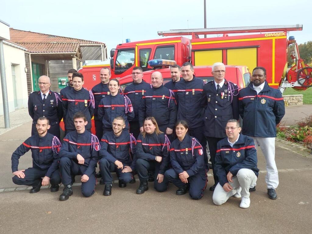 Les Pompiers Des Lucs Sur Boulogne Font Le Bilan Avant De Célébrer Les 75 Ans De La Caserne En