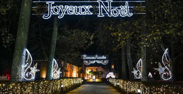 photo  il faudra compter une trentaine de minutes pour découvrir les illuminations de l’abbaye royale de l’épau.  &copy;  le maine libre – denis lambert 
