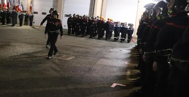 photo  le service départemental d’incendie et de secours de la sarthe compte 310 sapeurs-pompiers professionnels et 2 230 sapeurs-pompiers volontaires.  &copy;  sdis 72 