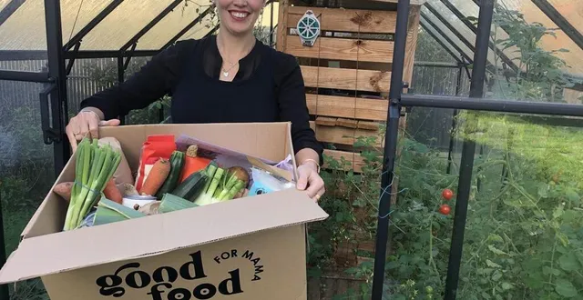 photo  aline lebrêne a créé good food for mama, un service de livraison de paniers de nourriture pour jeunes mamans  &copy;  photo le maine libre 