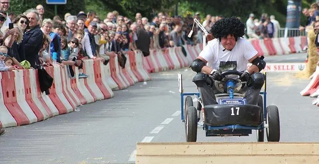 photo  une course de caisses à savons en ille-et-vilaine, en 2019. photo d’illustration.  &copy;  archives ouest-france 