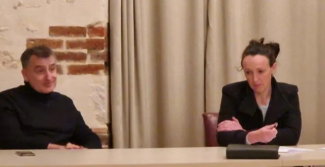 photo  philippe herbelin, alexandra chaillou et sompras vidal, les membres du bureau de vent du perche.  &copy;  le maine libre 