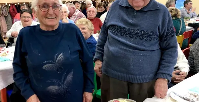 photo  yvette et pierre, heureux de leurs 70 ans de vie commune.  &copy;  le maine libre 