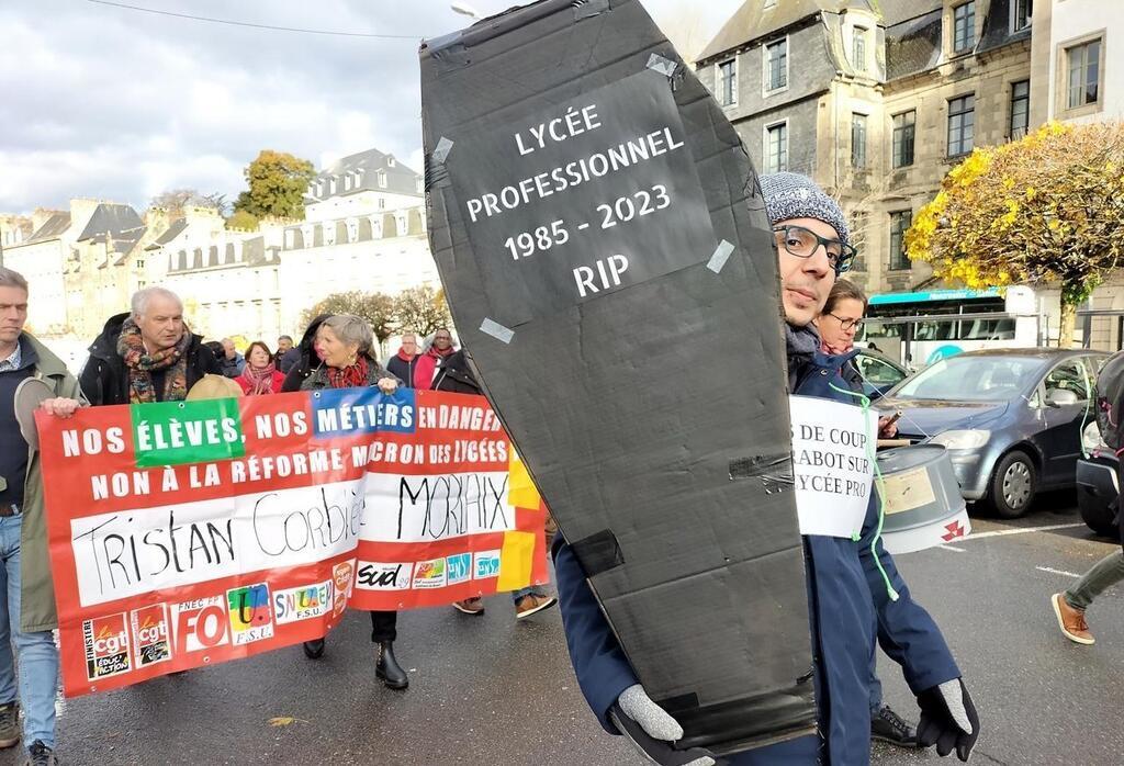 À Morlaix La Réforme Des Lycées Professionnels Ne Passe Pas