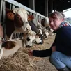 photo  anaïs blin, 27 ans, est agricultrice et à la tête d’une exploitation laitière à aigné (sarthe) depuis avril 2021. 