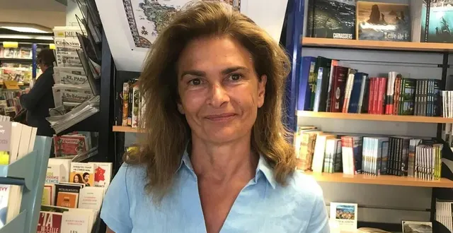 photo  sylvie le bihan, ici en 2019, sera en dédicace samedi 10 décembre 2022 à la librairie l’ancre des mots à sablé-sur-sarthe.  &copy;  archives ouest-france 