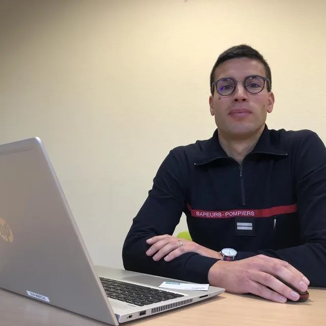 photo le lieutenant laurent casseron est le chef du service prévention au sdis 72, le service départemental d’incendie et de secours de la sarthe.  ©  le maine libre