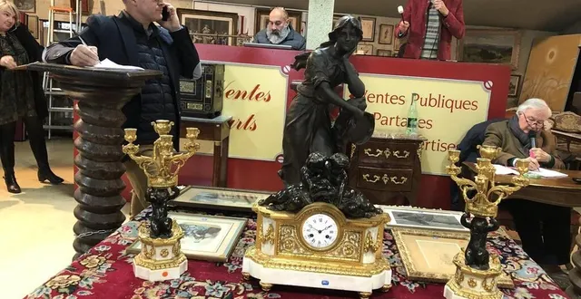 photo  359 lots ont été mis aux enchères, ce samedi.  &copy;  ouest-france 