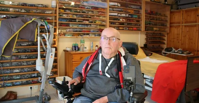 photo  cherré, mardi 29 novembre. tétraplégique depuis ses 29 ans, roger coste a aménagé sa maison pour pouvoir y vivre. il est dépendant à 80 %.  &copy;  co – marie-hélène moron 