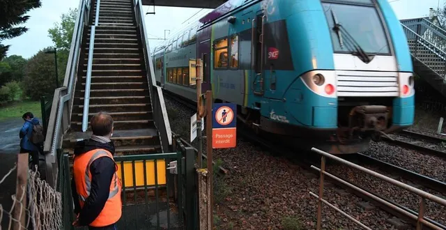 photo  la région annonce 2 % de trains en plus sur le réseau aléop en ter pour l’année 2023.  &copy;  archives le courrier de l’ouest – laurent combet 