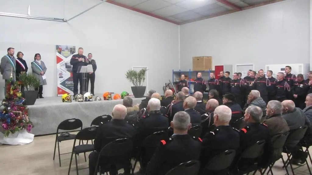 Retrouvailles avec la SainteBarbe pour les pompiers de Moncontour