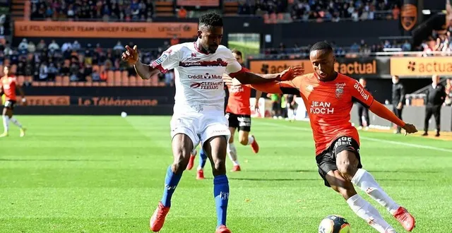 photo  clermont foot a un nouveau club partenaire.  &copy;  photo : thierry creux 