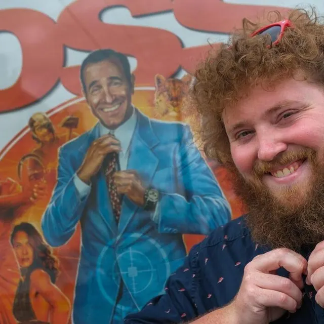 photo le manceau ted étienne a donné la réplique à jean dujardin dans le dernier oss 117.  ©  archives le maine libre – denis lambert