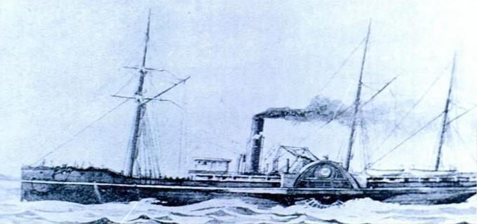 This ship carrying 9 million gold sank in 1875, its shipwreck was finally